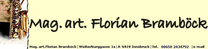Mag. art. Florian Bramb&ouml;ck